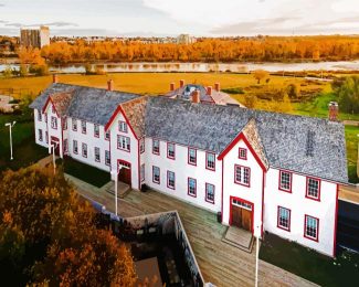 Fort Calgary Canada diamond painting