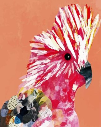 Galah Pop Art diamond painting