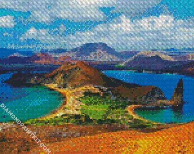 Galapagos Ecuador diamond painting