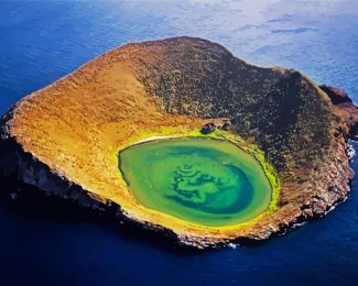 Galapagos Island diamond painting