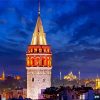 Galata Tower diamond painting