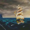 Galleon Sailing Ship diamond painting