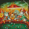 Gamblin Dogs diamond painting