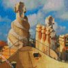 Gaudi Cada Mila Spain diamond painting