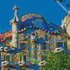 Gaudi Casa Batllo Spain diamond painting