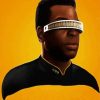 Geordi La Forge Star Trek diamond painting