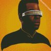 Geordi La Forge Star Trek diamond painting