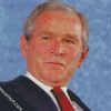 George W Bush diamond painting