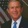 George Walker Bush diamond painting