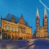 Germany Bremen City diamond painting