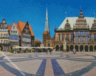 Germany Bremen diamond painting