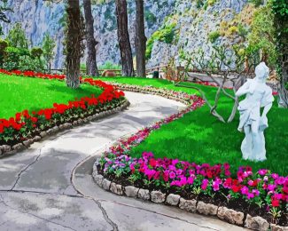 Giardini Di Augusto Capri diamond painting