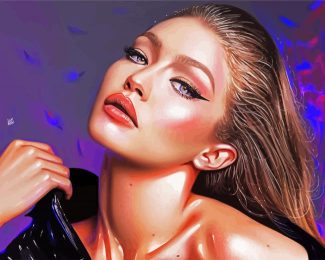 Gigi Hadid Art diamond painting