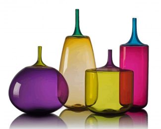 Glassware Bottles diamond painting