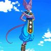 God Beerus diamond painting