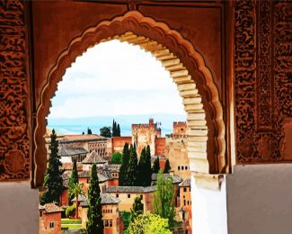 Granada Andalusia diamond painting