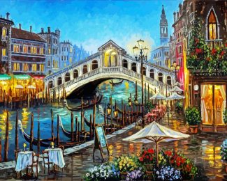 Grand Canal Bistro diamond painting