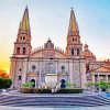 Guadalajara Cathedral diamond painting