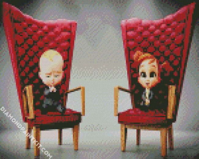 Baby Boss Characters diamond painting