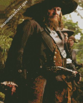 Barbossa Character diamond painting