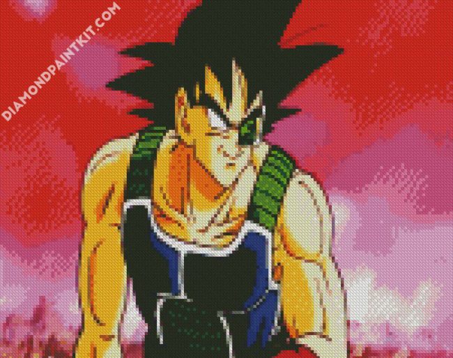 Bardok Dragon Ball diamond painting