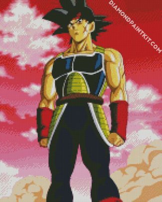 Bardok Dragon Ball Character diamond painting