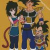 Bardock Dragon Ball Family diamond painting