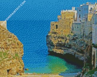 Bari Beach In Italy diamond painting