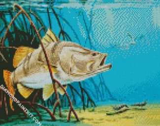 Barramundi Fish diamond painting