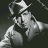 Black And White Humphrey Bogart diamond painting