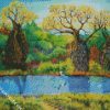 Boab Trees Art diamond painting