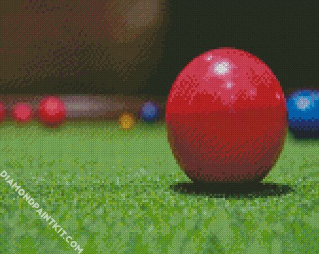 Bocce Balls diamond painting