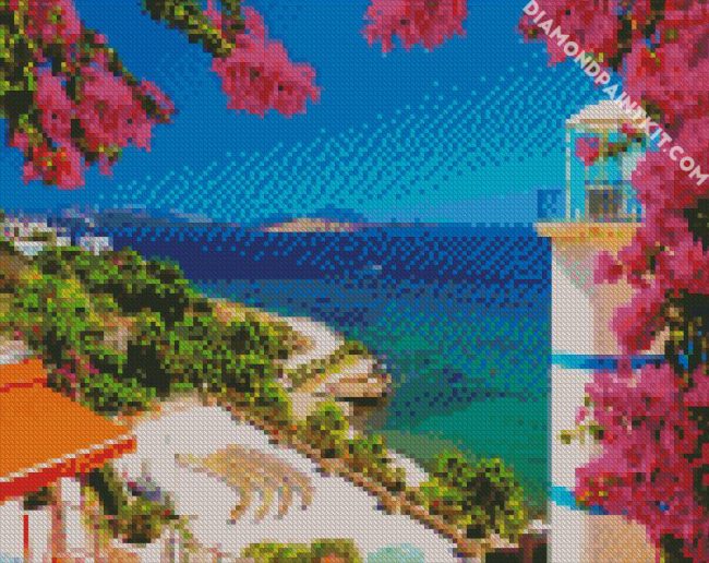 Bordum Turkey Sea View diamond painting