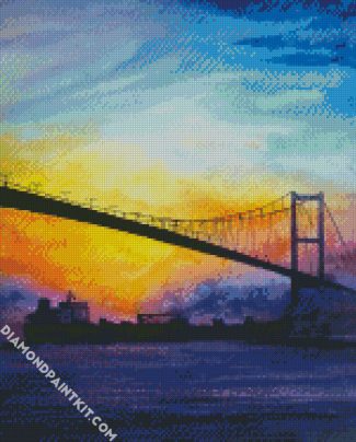 Bosphorus Bridge Art diamond painting