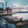 Bosphorus Bridge View Art diamond painting