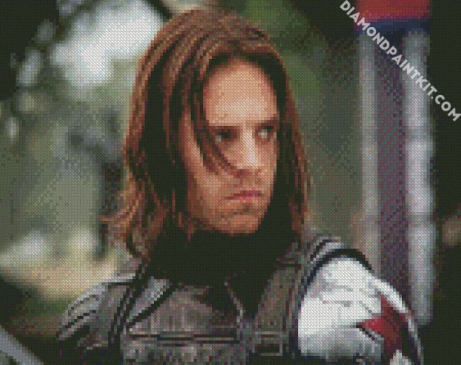 Bucky Barnes diamond painting