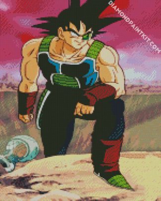 Dragon Ball Character Bardock diamond painting