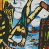 Falling Man By Max Beckmann diamond painting