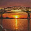 Francis Scott Key Bridge Maryland Baltimore diamond painting