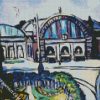 Frankfurt Main Station By Beckmann diamond painting