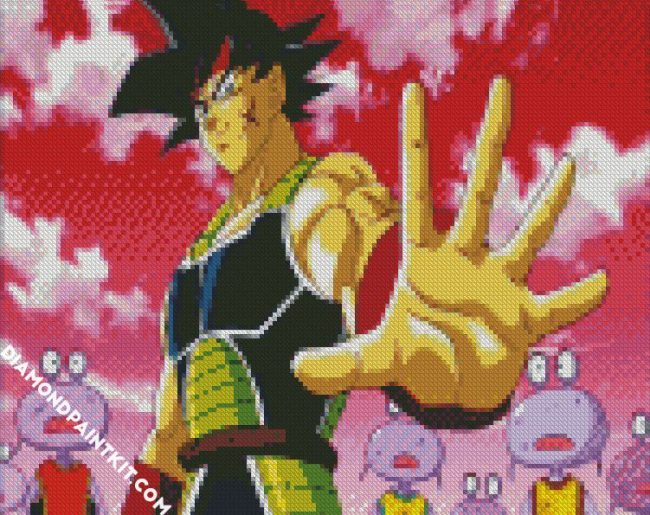 Goku s Father Bardok diamond painting