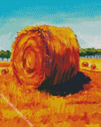 Golden Abby Bales Art diamond painting