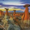 Hoodoos Badlands Park diamond painting