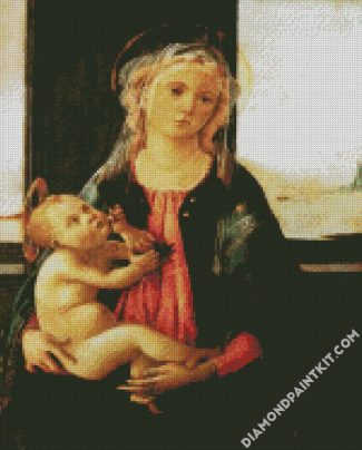 Madonna Of The Sea By Sandro Botticelli diamond painting