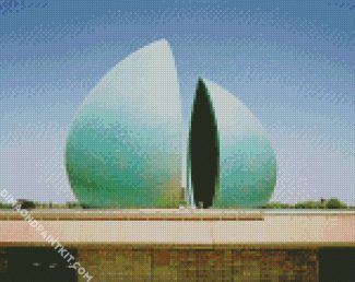 Martyr Monument Baghdad diamond painting