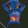 Nature Girl Body Art diamond painting