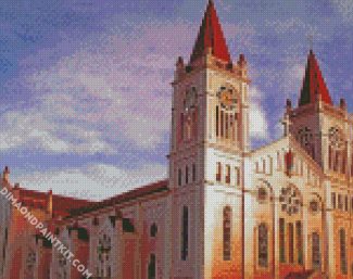 Our Lady Of Atonement Cathedral Baguio Philippines diamond painting