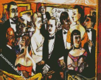 Paris Society By Max Beckmann diamond painting