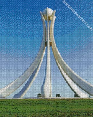 Pearl Roundabout Bahrain diamond painting