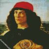 Portrait Of A Man With a Medal Of Cosimo The Elder By Botticelli diamond painting